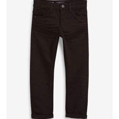 Black Regular Fit Stretch Jeans