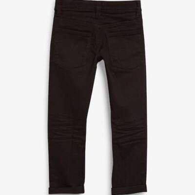 Black Regular Fit Stretch Jeans