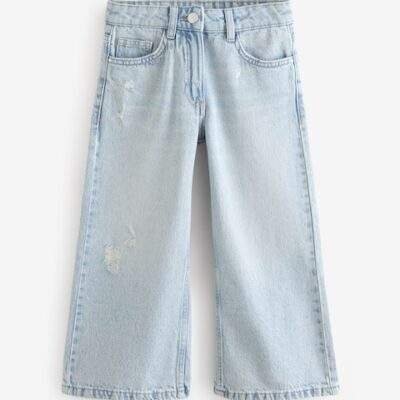 Light Blue Wide Leg Jeans