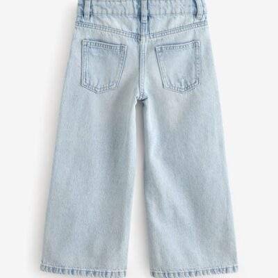 Light Blue Wide Leg Jeans