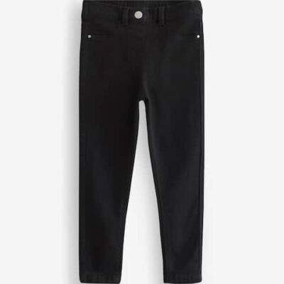 Black Regular Length Stretch Jeggings