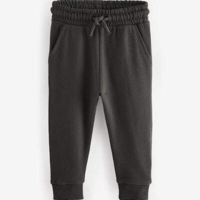 Charcoal Grey Slim Fit Soft Touch Jersey Joggers