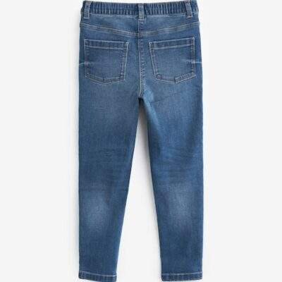 Mid Blue Regular Length Stretch Jeggings
