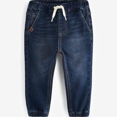 Dark Blue Joggers Jeans With Comfort Stretch