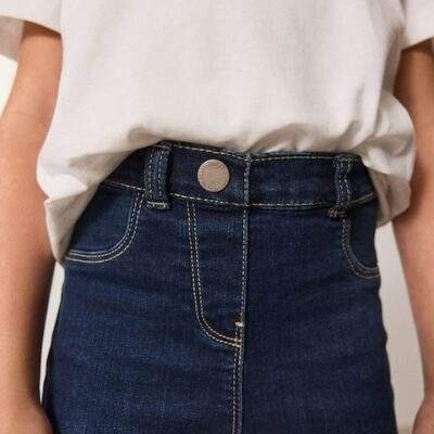 Dark Blue Regular Length Stretch Jeggings