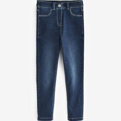 Dark Blue Regular Length Stretch Jeggings