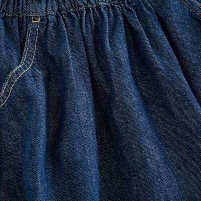 Dark Wash Denim Skirt