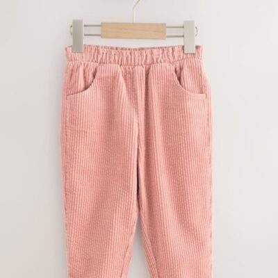 Pink Cord Trousers