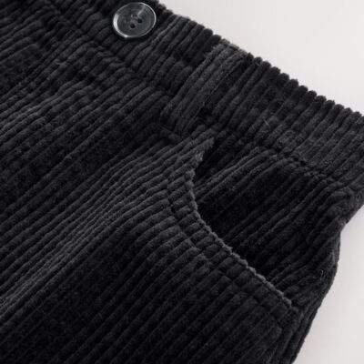 Black Corduroy Skirt