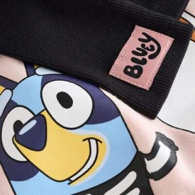 Pink Bluey Halloween Sweatshirt & Leggings Set