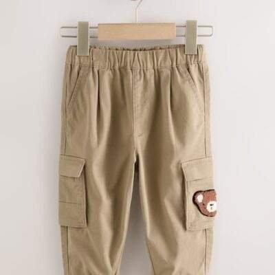 Tan Brown Bear Cargo Trousers
