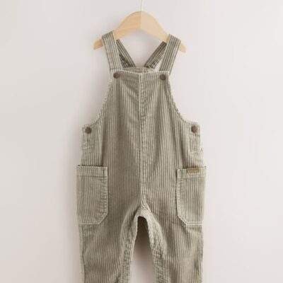 Sage Green Corduroy Dungarees