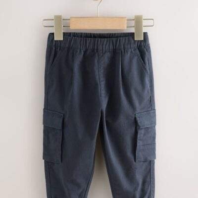 Navy Cargo Trousers