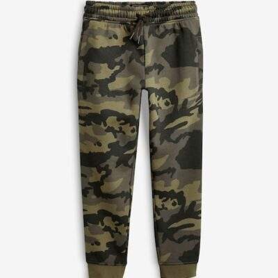 Khaki Camo Slim Fit Joggers