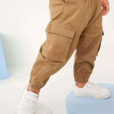 Tan Brown Cargo Trousers