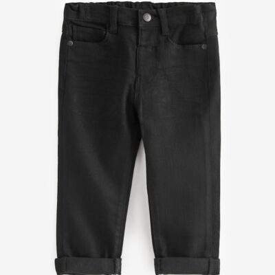 Black Regular Fit Comfort Stretch Jeans
