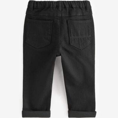 Black Regular Fit Comfort Stretch Jeans
