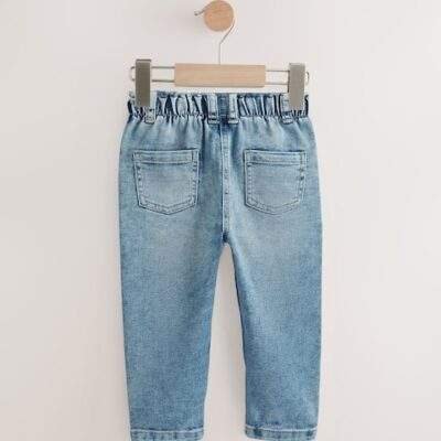 Denim Mid Wash Mom Jeans