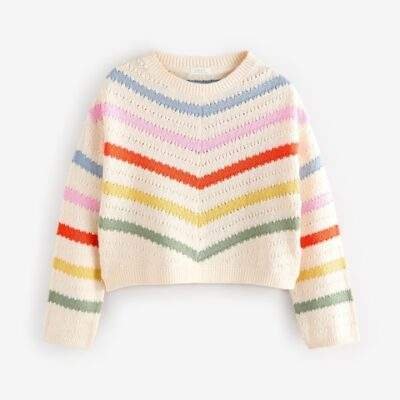 Rainbow 100% Cotton BoxyJumper