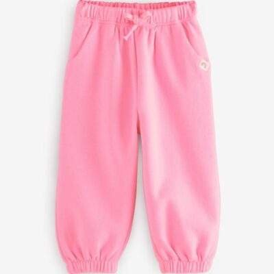 Bright Pink Cuffed Sweat Joggers