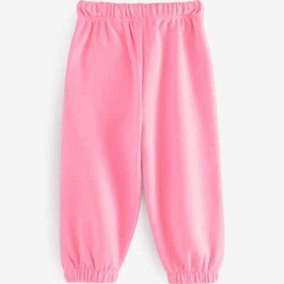 Bright Pink Cuffed Sweat Joggers