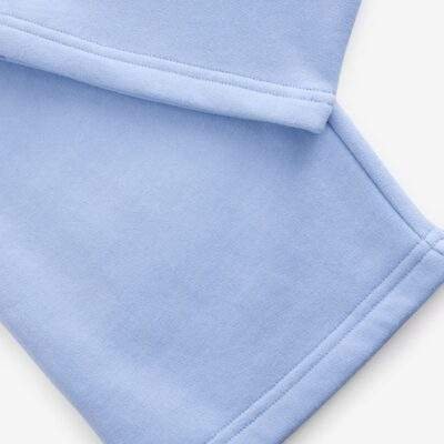 Blue Wide Leg Sweat Joggers