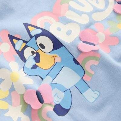 Blue Bluey Top and Leggings Set