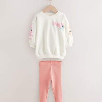 Cream Bluey Sweatshirt and Leggings Set