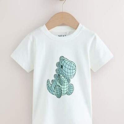 Dark Teal Blue Twill Hooded Overshirt and T-Shirt Set