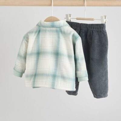 Minerals Baby Shacket Top and Trousers 3 Piece Set