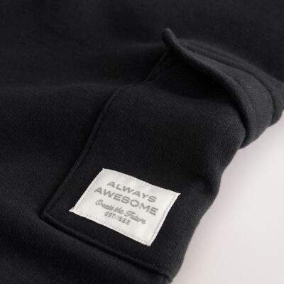 Black Soft Touch Jersey Utility Joggers