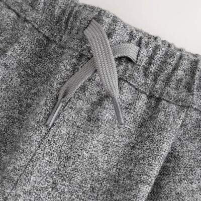 Grey Pull On Smart Trousers