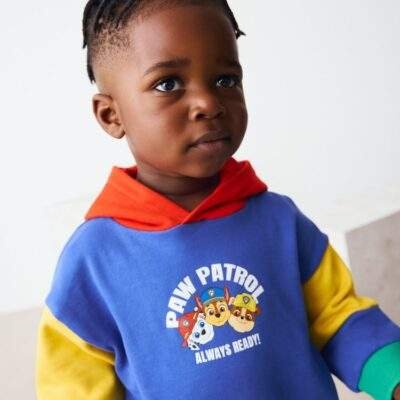 Multi Colourblock Paw Patrol Hoodie