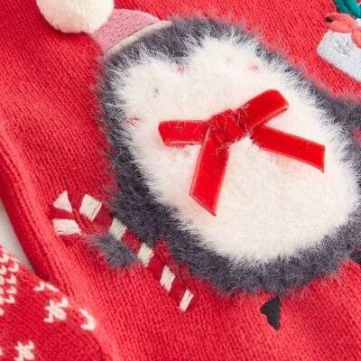 Red Christmas Character Jumper