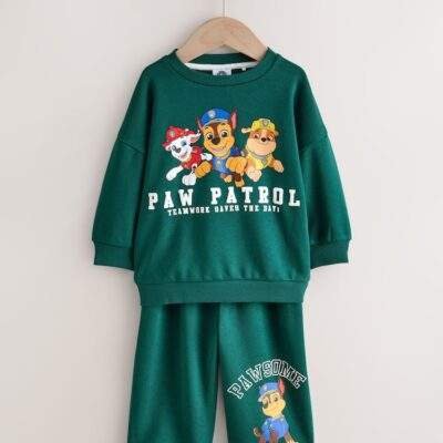 Forest Green Paw Patrol Crew Sweatshirt and Joggers Set
