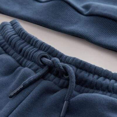 Navy Colourblock Crew Set