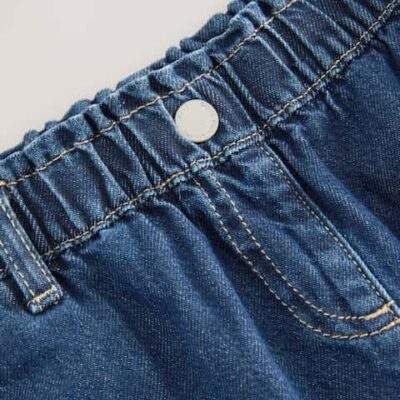 Denim Dark Wash Wide Leg Jeans