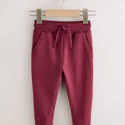 Burgundy Red Classic Jersey Joggers