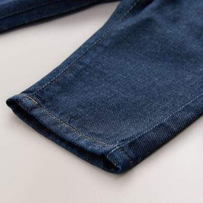 Rinse Wash Pleat Front Jeans