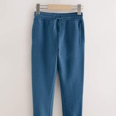 Mid Blue Slim Fit Joggers