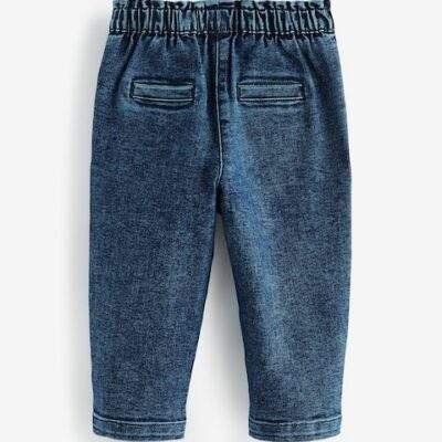 Denim Tie Waist Jeans