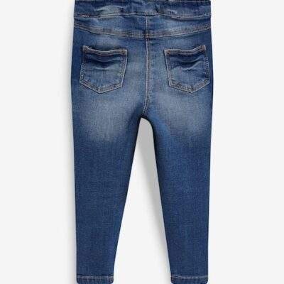 Mid Blue Denim 1 Pack Elasticated Waist Jeggings