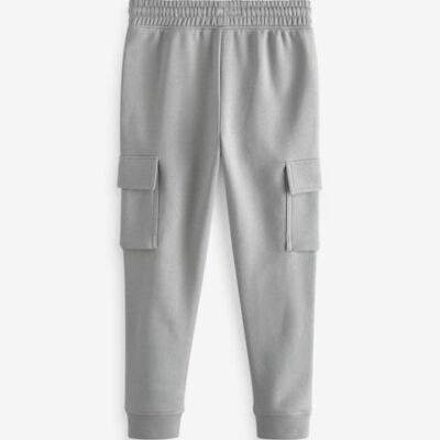 Grey Slim Fit Cargo Rich Joggers