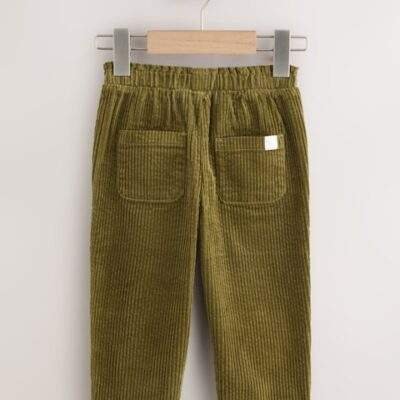 Olive Green Cord Trousers