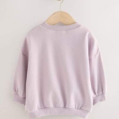 Lilac Purple Sister Crew Neck Sweatshirt
