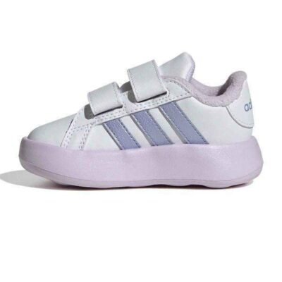 Adidas Grand Court Disney Daisy Duck Fleece Lined Kids Shoes
