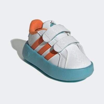 Adidas Grand Court Disney Olaf Fleece Lined Kids Shoes