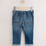 Mid Blue Denim Regular Fit Comfort Stretch Jeans