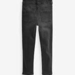 Charcoal Grey Regular Length Stretch Jeggings