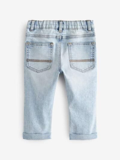 Bleach Denim Regular Fit Comfort Stretch Jeans